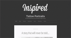 Desktop Screenshot of inspiredtattooportraits.com